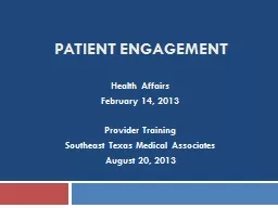 Patient Engagement