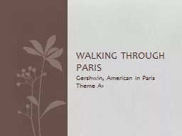 Gershwin, American in Paris Theme A1