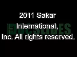 2011 Sakar International, Inc. All rights reserved.