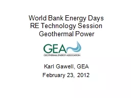 World Bank Energy Days
