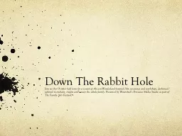 Down The Rabbit