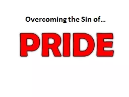 Overcoming the Sin of…