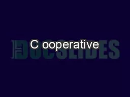 C ooperative
