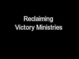 Reclaiming Victory Ministries 
