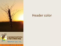 Header color