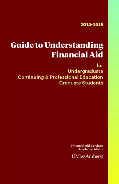 Guide to Understandingfor Undergraduate Continuing & Professional Educ