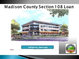 Madison County Section 108 Loan