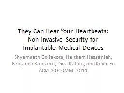 They Can Hear Your Heartbeats: Non-Invasive Security for