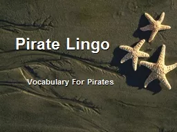 Pirate Lingo