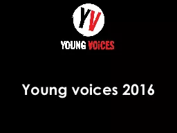 Young voices 2016