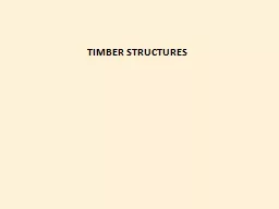 TIMBER : as a building material