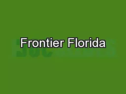 Frontier Florida