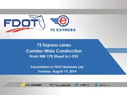 75 Express Lanes