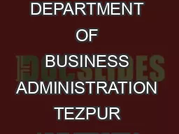 SQC  OR Unit INDIAN STATISTICAL INSTITUTE Bangalore ICllb ti ith n ll ora ti on w ith DEPARTMENT OF BUSINESS ADMINISTRATION TEZPUR UNIVERSITY Announces Certification Program for SIX SIGMA GREEN BELT