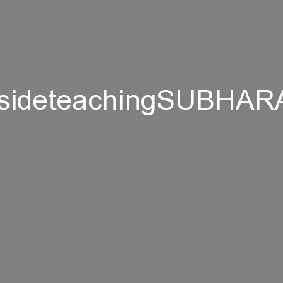 TwelvetipstoimprovebedsideteachingSUBHARAMANI	

