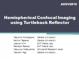 Hemispherical Confocal Imaging using Turtleback Reflector