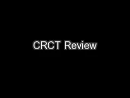 CRCT Review