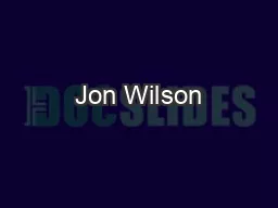 Jon Wilson