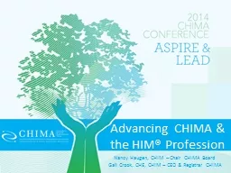 Advancing  CHIMA