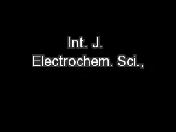 Int. J. Electrochem. Sci.,
