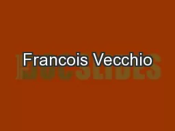 Francois Vecchio