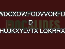 PDF-XUUHQWDGXOWFODVVORFDWLRQV D LQGHPEHUJKXYLVTX LQKRRXDLVWKH