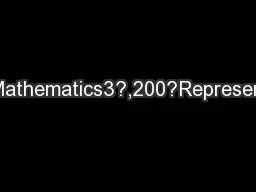 AdvancedStudiesinPureMathematics3?,200?RepresentationTheoryofAlgebraic