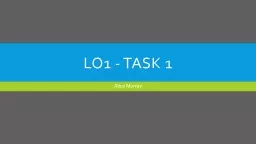 LO1 - Task 1