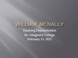 William McNally