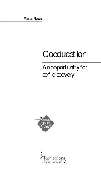 CoeducationAn opportunity forself-discovery