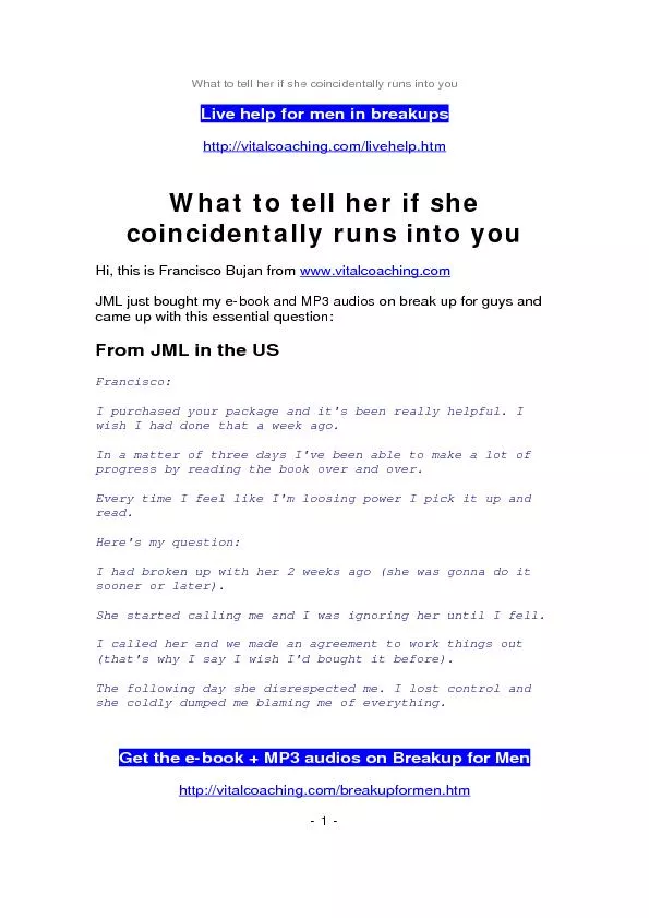 PDF-- 1 - Whattotellherifshecoincidentallyrunsintoyou