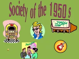 Society of the 1950's