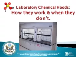 1 Laboratory Chemical Hoods: