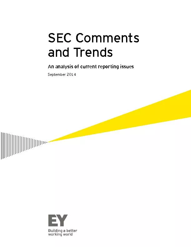 SEC Comments