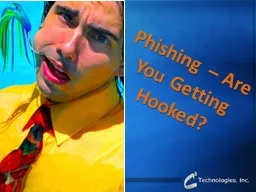 Phishing – Are You Getting Hooked?
