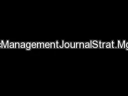 StrategicManagementJournalStrat.Mgmt.J.:23