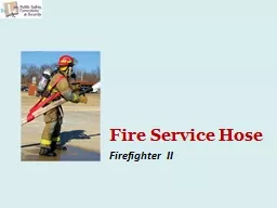 Fire Service Hose