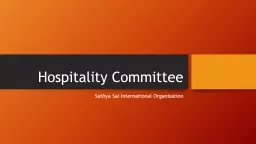 Hospitality Committee