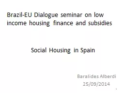 Social Housing in Spain
