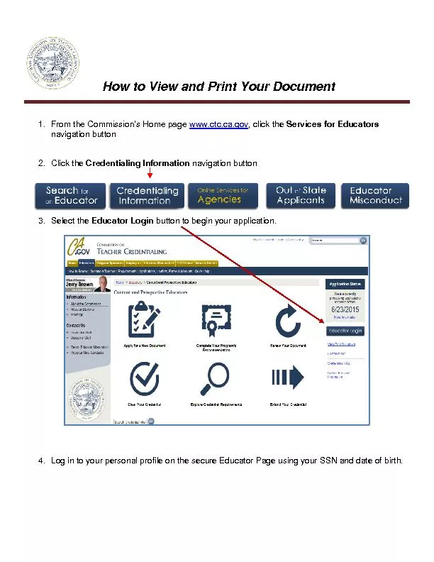 How to View and Print Your Document