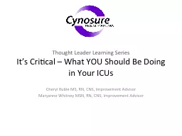 Thought Leader Learning Series