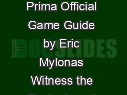 Dragon Ball GT Transformation Prima Official Game Guide by Eric Mylonas Witness the Beginning