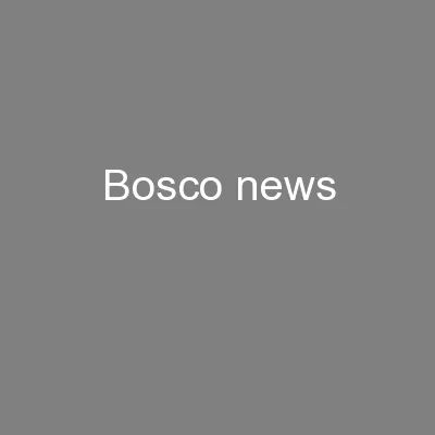 Bosco News