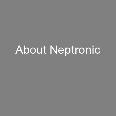 About Neptronic