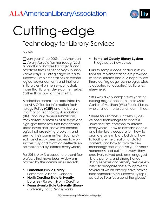 Cutting-edge