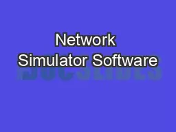 Network Simulator Software