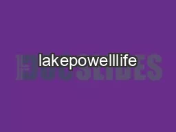 lakepowelllife