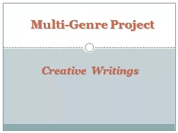Multi-Genre Project