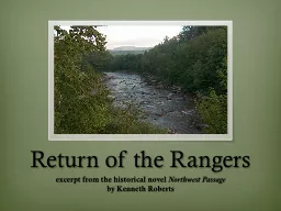 Return of the Rangers