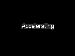 Accelerating
